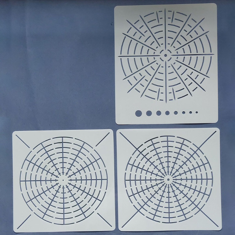 Khuôn Họa Tiết Chấm Bi Dùng Vẽ Đá Mandala Chuyên Dụng