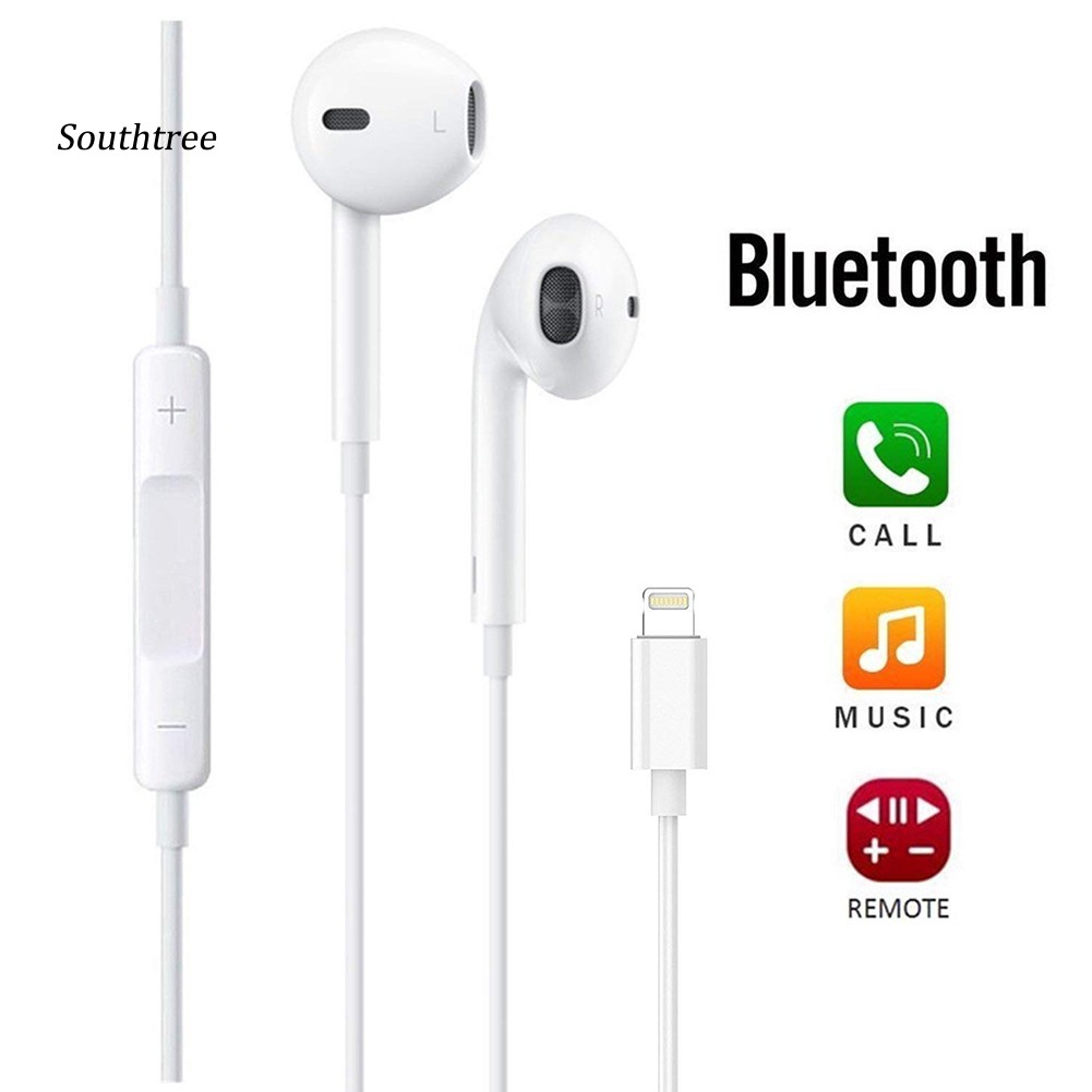 Tai Nghe Bluetooth Có Dây 8pin Cho Iphone 7/8/x