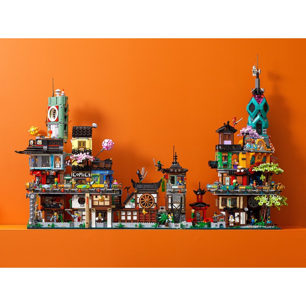 [ RẺ VÔ ĐỊCH ] LEGO Ninjago 71741 NINJAGO City Gardens