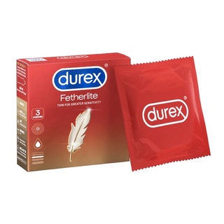 bao cao su durex Fetherlite hộp 3 chiếc