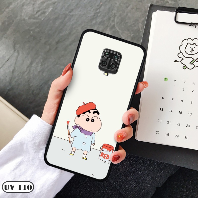 Ốp lưng điện thoại Xiaomi Redmi Note 9S/ 9 Pro  - lưng nhám viền dẻo