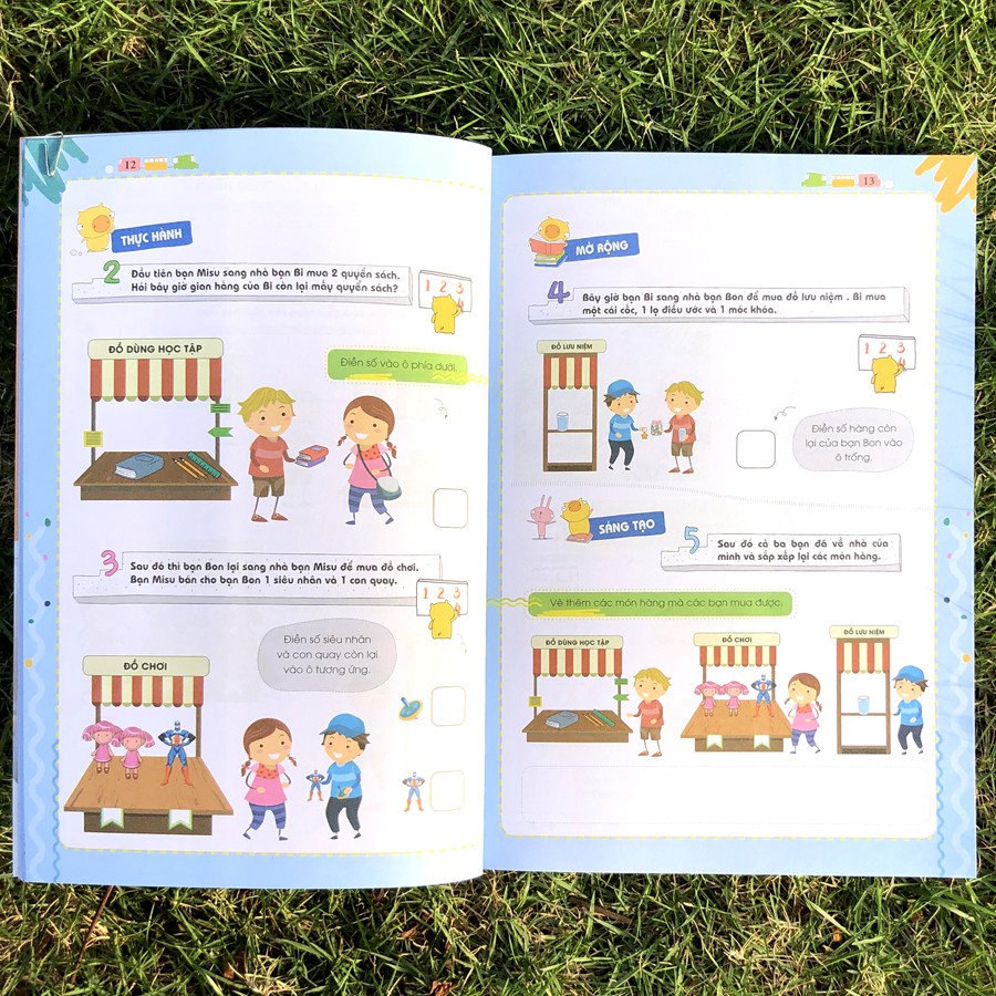 Sách - PoMath - Toán tư duy cho trẻ em từ 4-6 tuổi ( Bộ 6 cuốn - tùy chọn ) | BigBuy360 - bigbuy360.vn