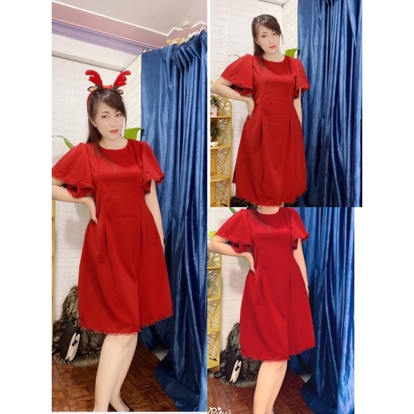 Đầm xoè tay cánh tiên Big size
