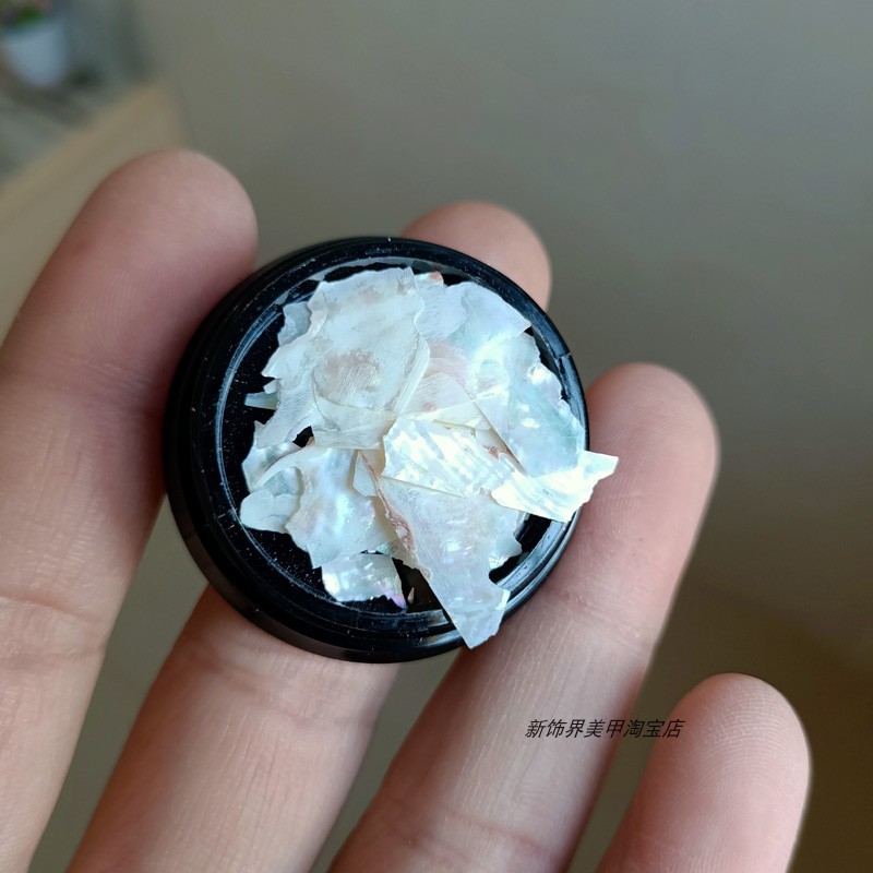 Hủ Xà Cừ Vân Đá Trắng Trang Trí Móng