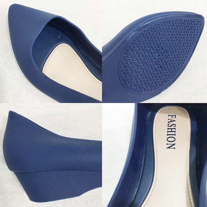 Giầy nhựa nữ đi mưa/ giầy nữ đẹp / giầy nữ giá rẻ/ giầy đi mưa/ dép nữ đẹp/ giầy công sở/giầy nhựa nữ /giầy nữ trẻ trung | BigBuy360 - bigbuy360.vn