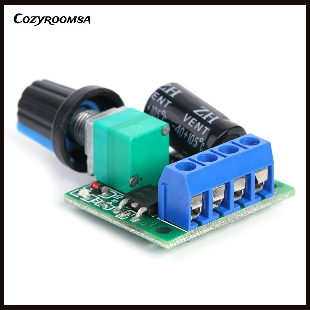 Mô Đun Điều Chỉnh Tốc Độ Động Cơ Pwm 5a 90w Dc 5v-35v