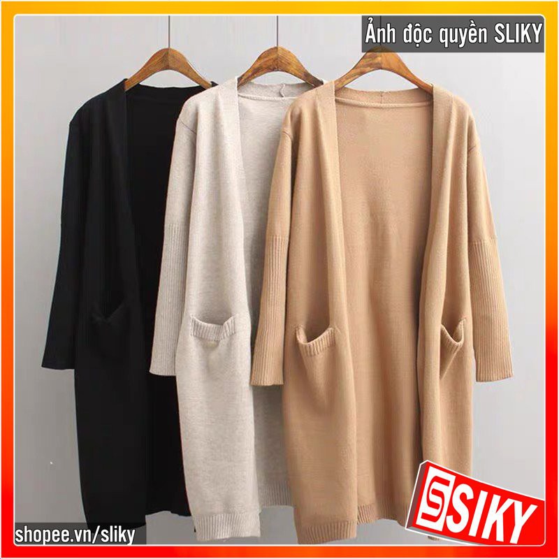 Áo cadigan len dáng dài siêu ấm, siêu thời trang-AL-03