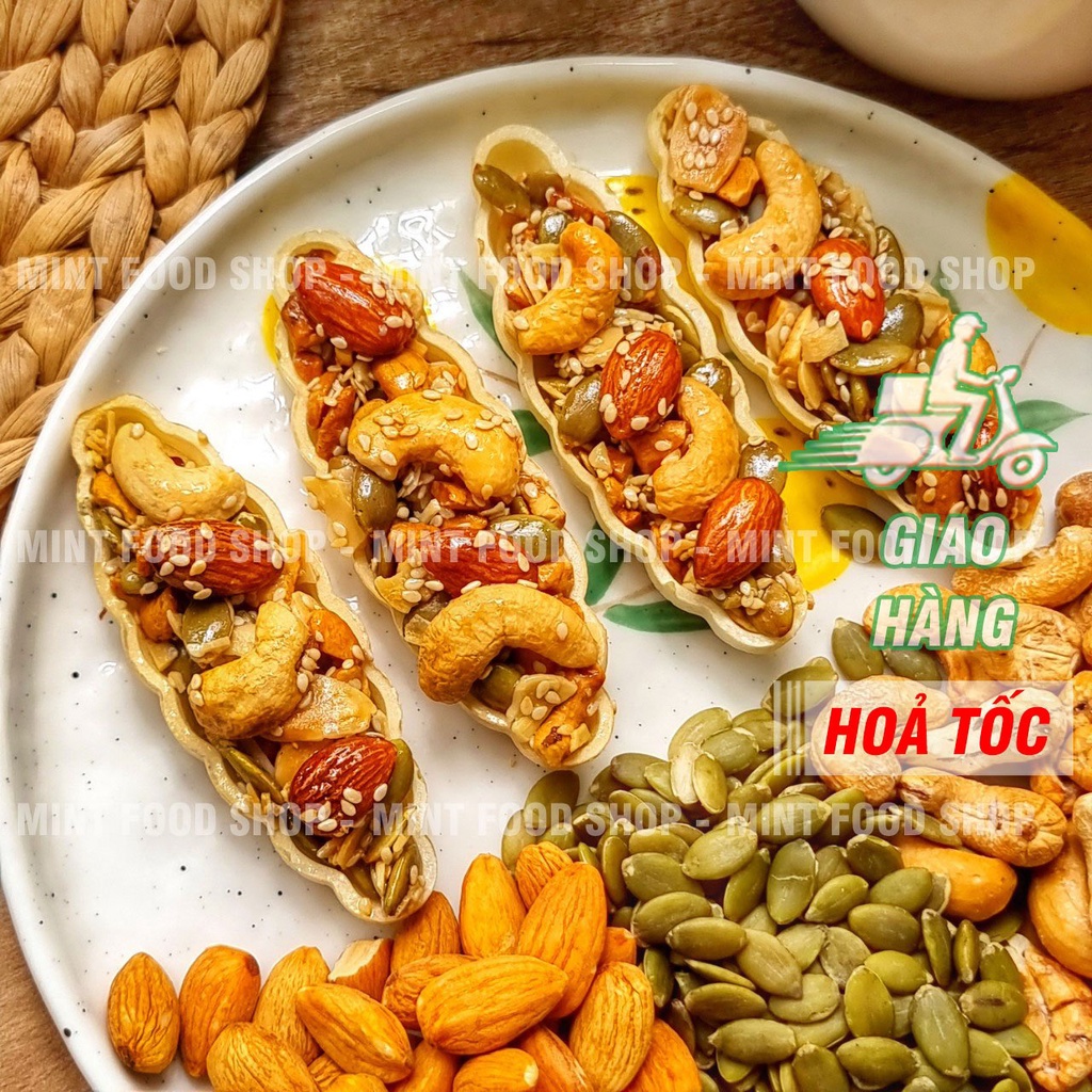 Bánh Thuyền Mix Hạt Dinh Dưỡng  - Túi 100gram
