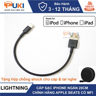 Cáp iphone beats Mfi ship US cực ngắn chỉ 20cm