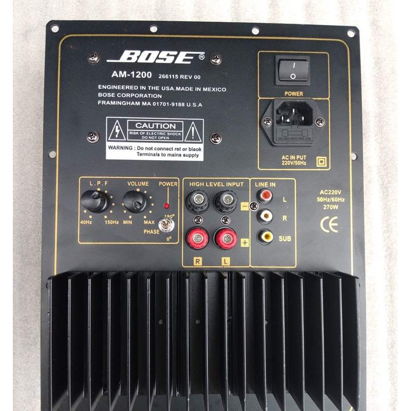 MẠCH CÔNG SUẤT LOA SUB LOA SIÊU TRẦM BOSS - 2 SÒ TO