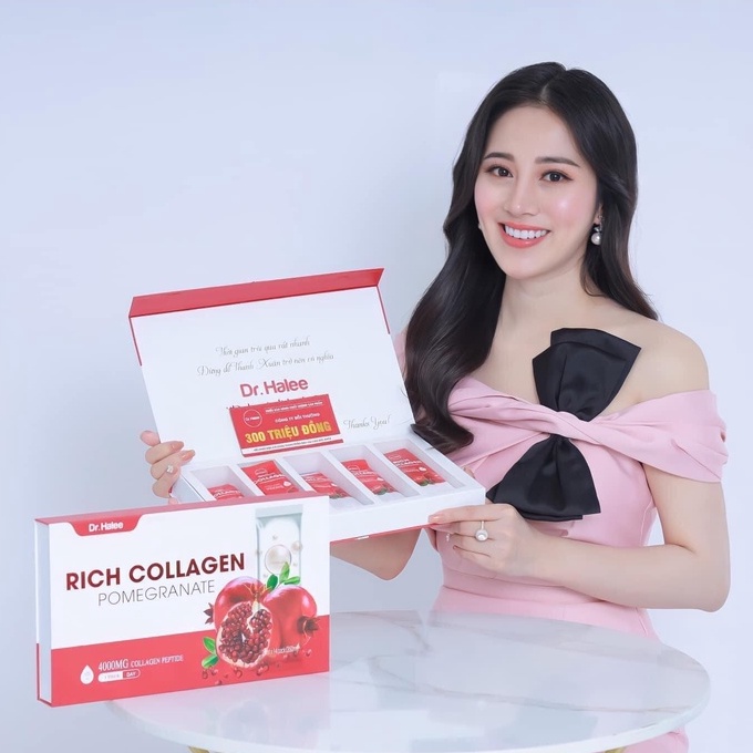 Collagen Lựu Đỏ Dr Halee - Rich Collagen Giúp Trẻ Hóa Da Lưu Giữ Thanh Xuân
