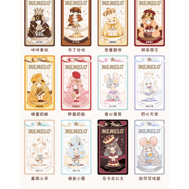 Mô hình nhân vật Memelo Sweet Kingdom