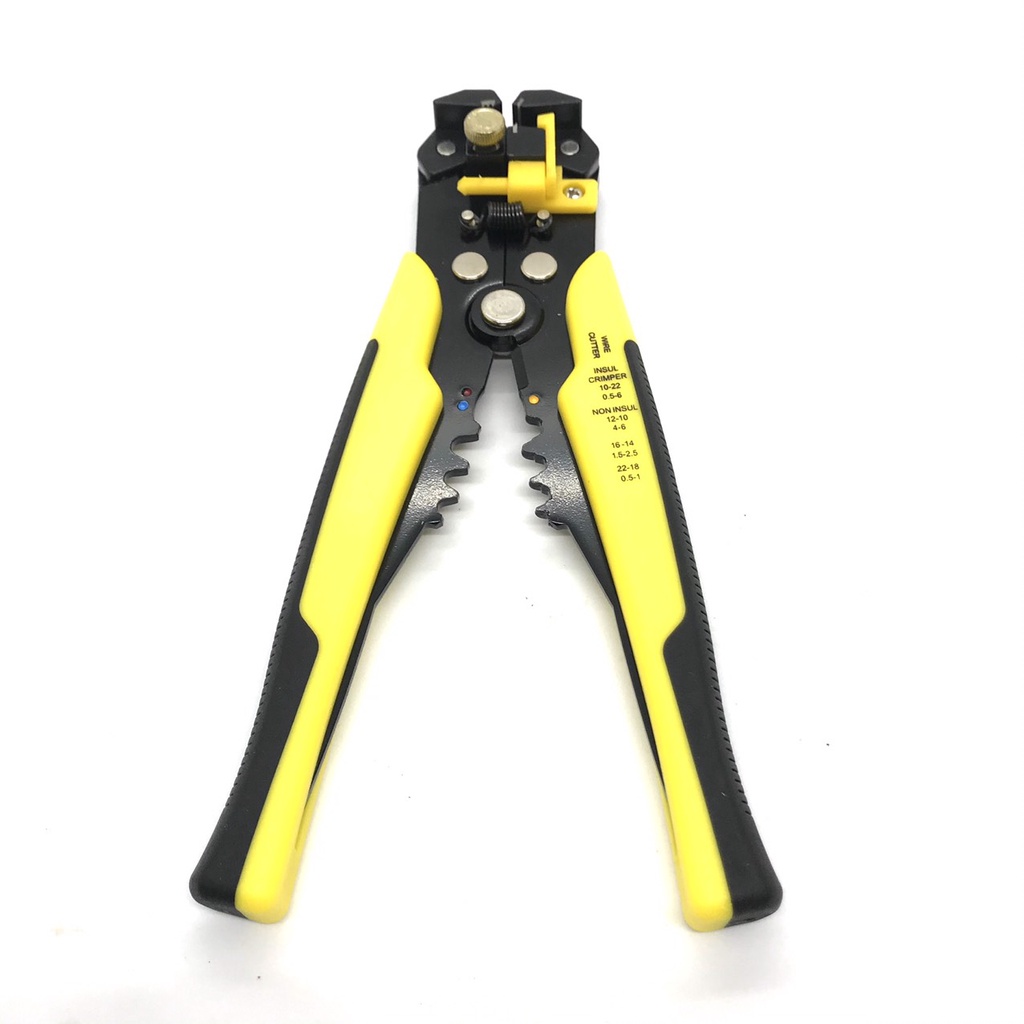 Kìm tuốt dây điện-dây cáp-bấm cos đa năng 0.2 - 6mm