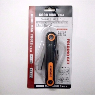 Bộ lục giác-hoa thị gập 8 đầu vặn goodman