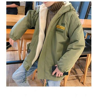 [ ORDER ] Áo khoác lót lông ulzzang ( ảnh thật sau )