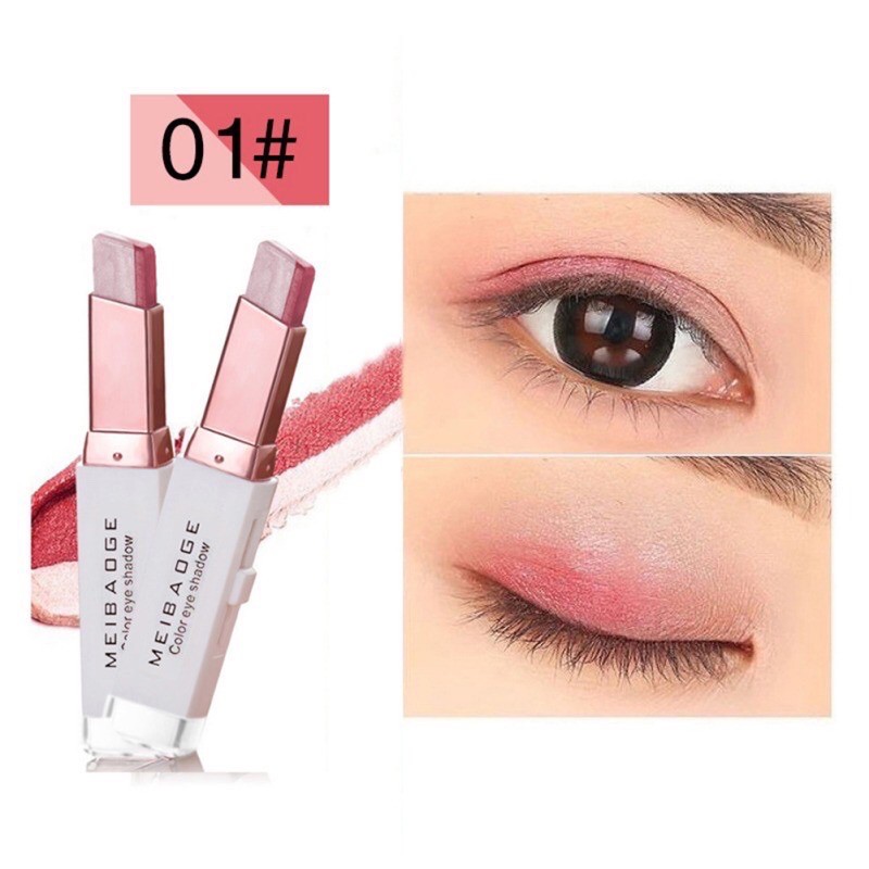 Bút phấn mắt 2 màu có nhũ NOVO Siêu xinh - DOUBLE COLOR GRADIENT VELVET EYE SHADOW - Kho Kiều Phi | BigBuy360 - bigbuy360.vn