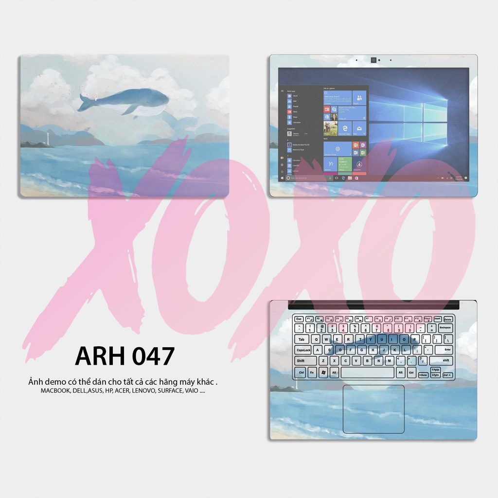 Miếng Dán Skin Laptop Mẫu Sky Art - Decal Dán có cho Dell, Hp, Asus, Lenovo, Acer, MSI, Surface,Vaio, Macbook