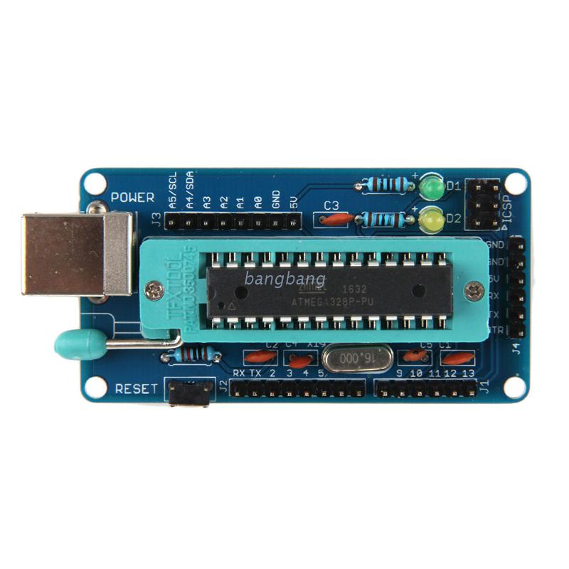 Bảng Mạch Phát Triển Bang Atmega328P Cho R3 Bootloader Project Diy