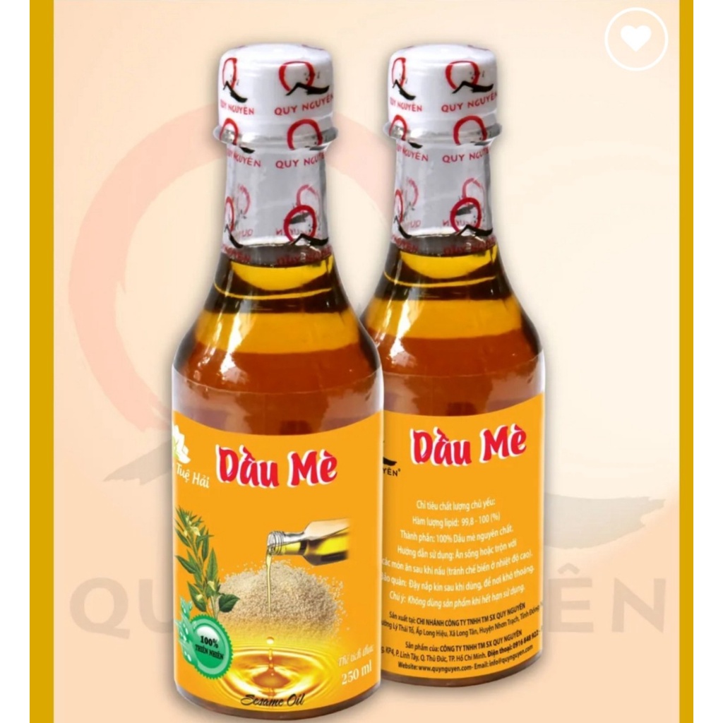 Dầu Mè Quy Nguyên 250ml