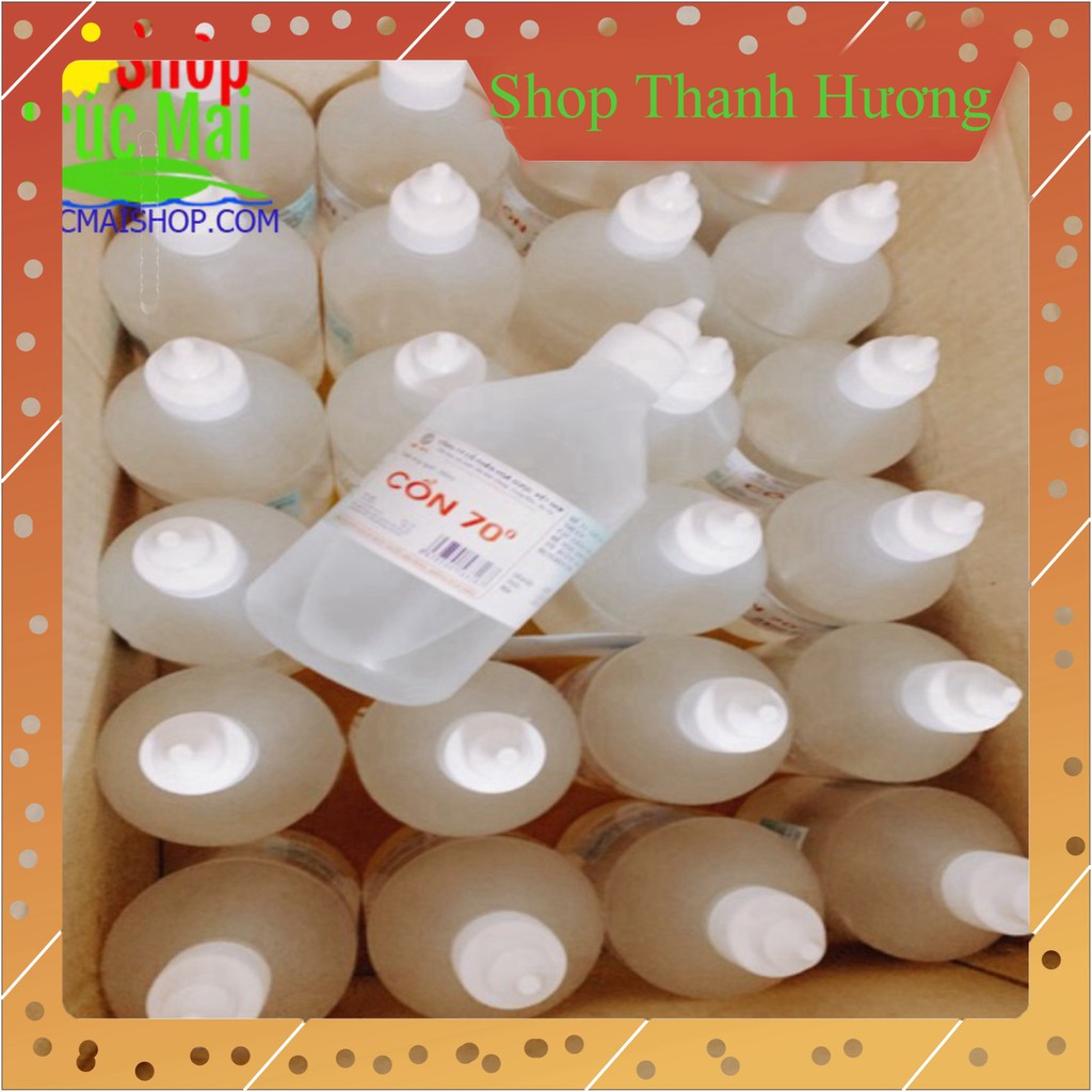 Cồn y tế Methanol 70 độ, 90 độ chai 500ml - Công ty cổ phần Hóa Dược Việt Nam