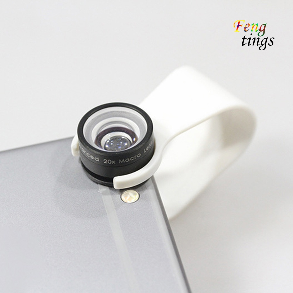 Ống Kính Macro 20x Cho Điện Thoại Huawei Xiaomi Iphone Samsung