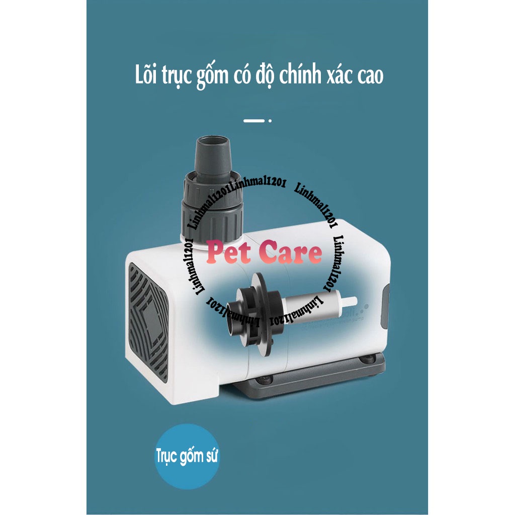 Máy bơm chìm bể cá 24V chuyển đổi tần số nội địa XDP