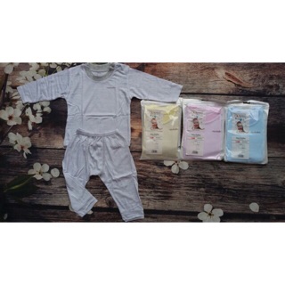 Bộ noubaby kẻ dài tay