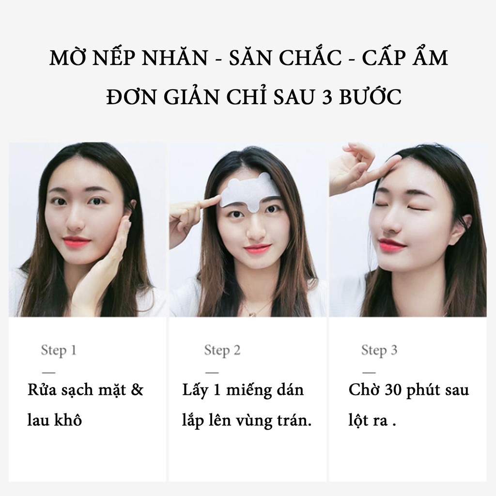 MIẾNG DÁN VÙNG TRÁN MỜ NẾP NHĂN SĂN CHẮC CẤP ẨM SOONPURE 6g x 5Miếng/hộp SC138