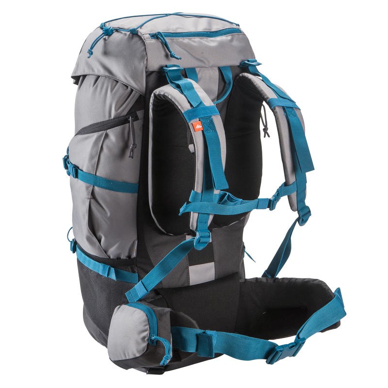 Balo Trekking FORCLAZ 50 – xám xanh