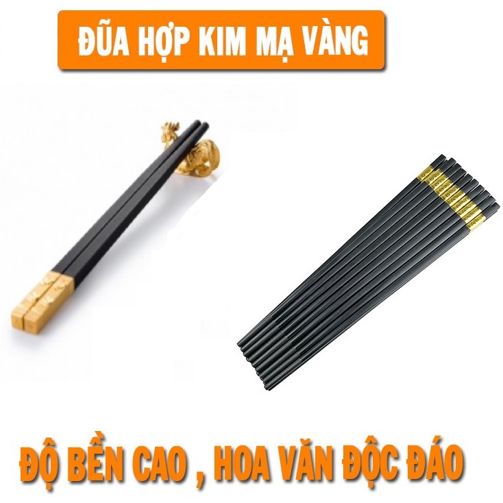 SET 10 ĐÔI ĐŨA MẠ VÀNG CHỐNG MỐC