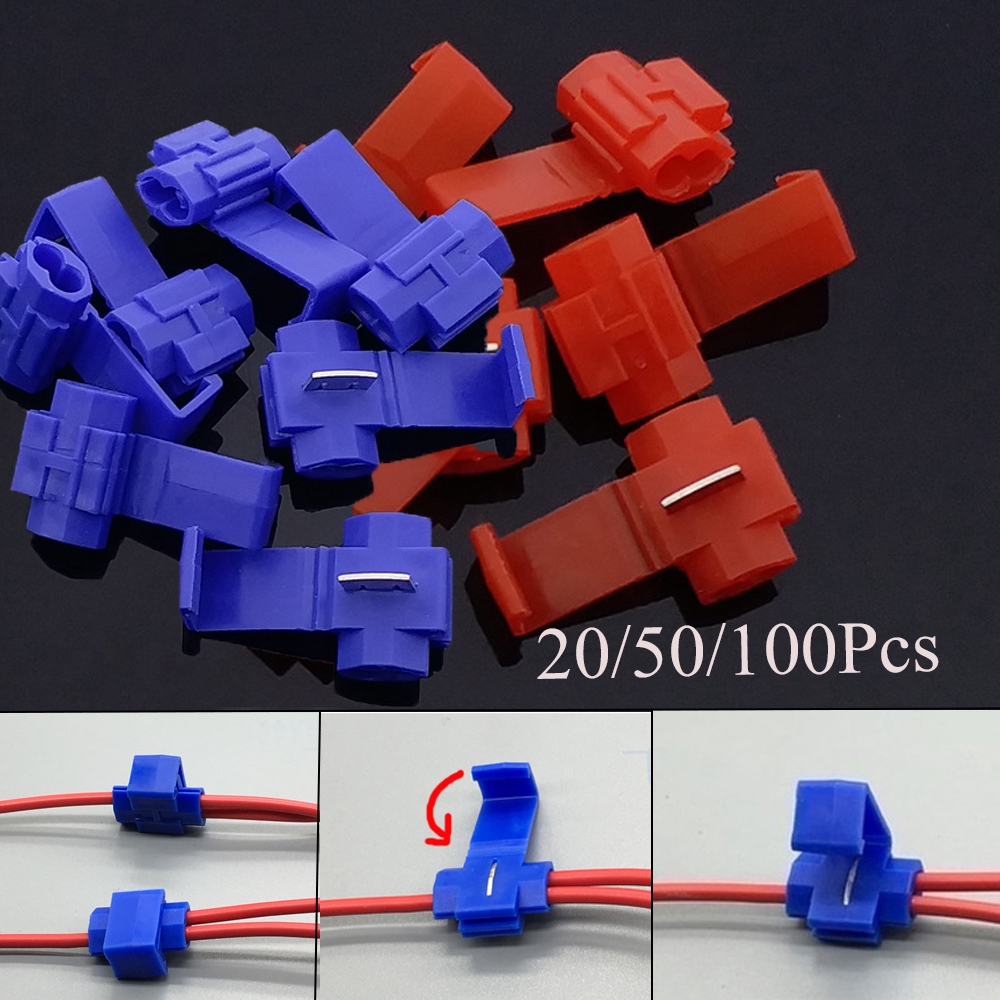 Set 20 / 50 / 100 Đầu Nối Dây Điện Nhanh Chóng Tiện Dụng | BigBuy360 - bigbuy360.vn