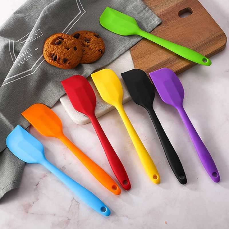 Phới silicone đa năng, spatula làm bánh và chế biến đồ ăn dặm cho bé