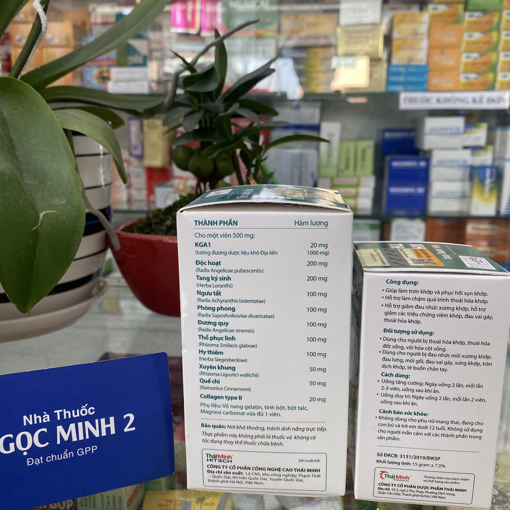 ✅ [Chính Hãng] Mua 6 Tặng 1 Khương Thảo Đan hỗ trợ giảm đau, giảm các triệu chứng viêm và phục hồi sụn khớp.