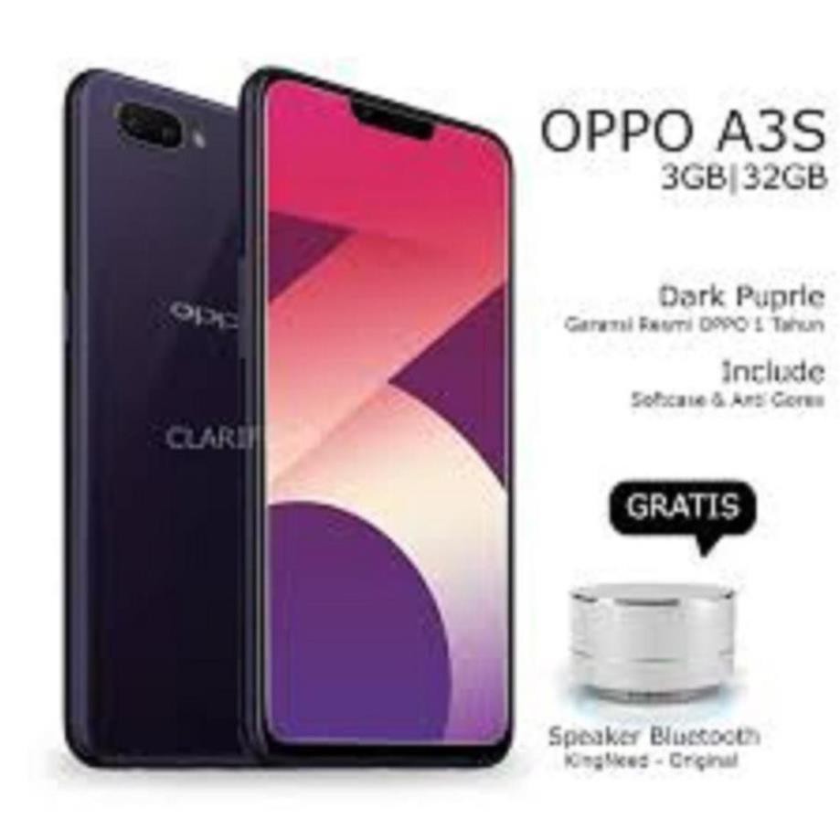 điện thoại Oppo A3s 2sim ram 3G/64G mới Fullbox - máy Chính Hãng