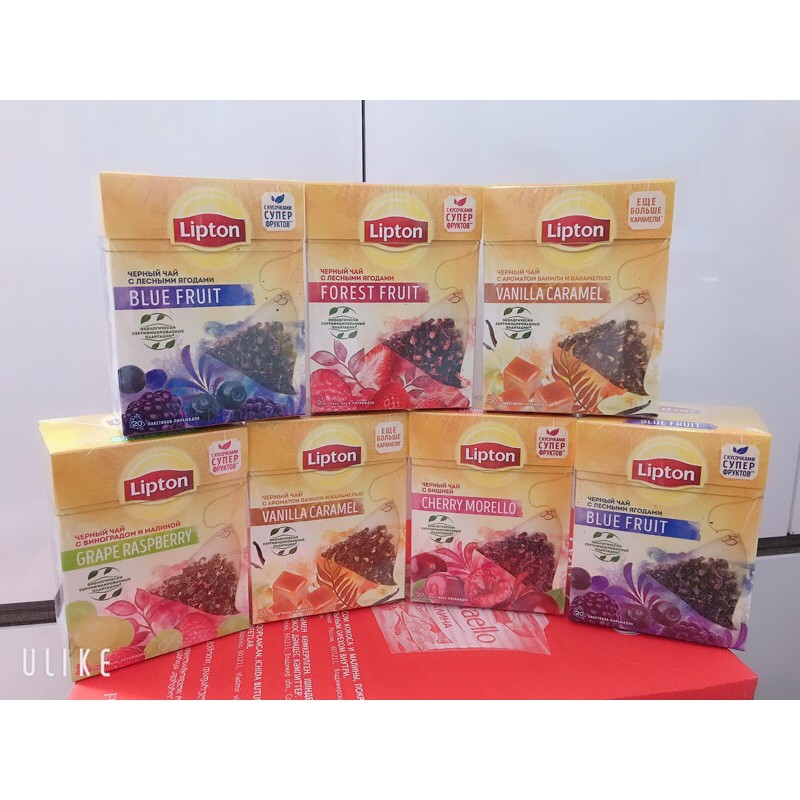 TRÀ LIPTON NGA TÚI LỌC