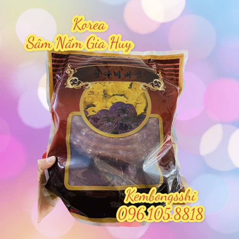 [HÀNG MỚI] Nấm Linh Chi Đỏ túi Nâu Hàn Quốc, Túi 1kg