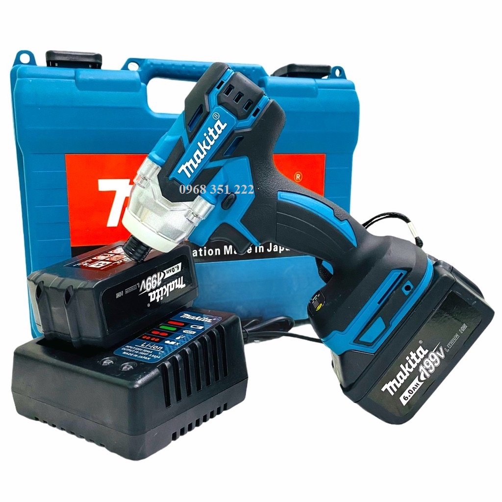 Máy chuyên vít Makita động cơ không chổi than, tặng mũi bắn vít dewalt