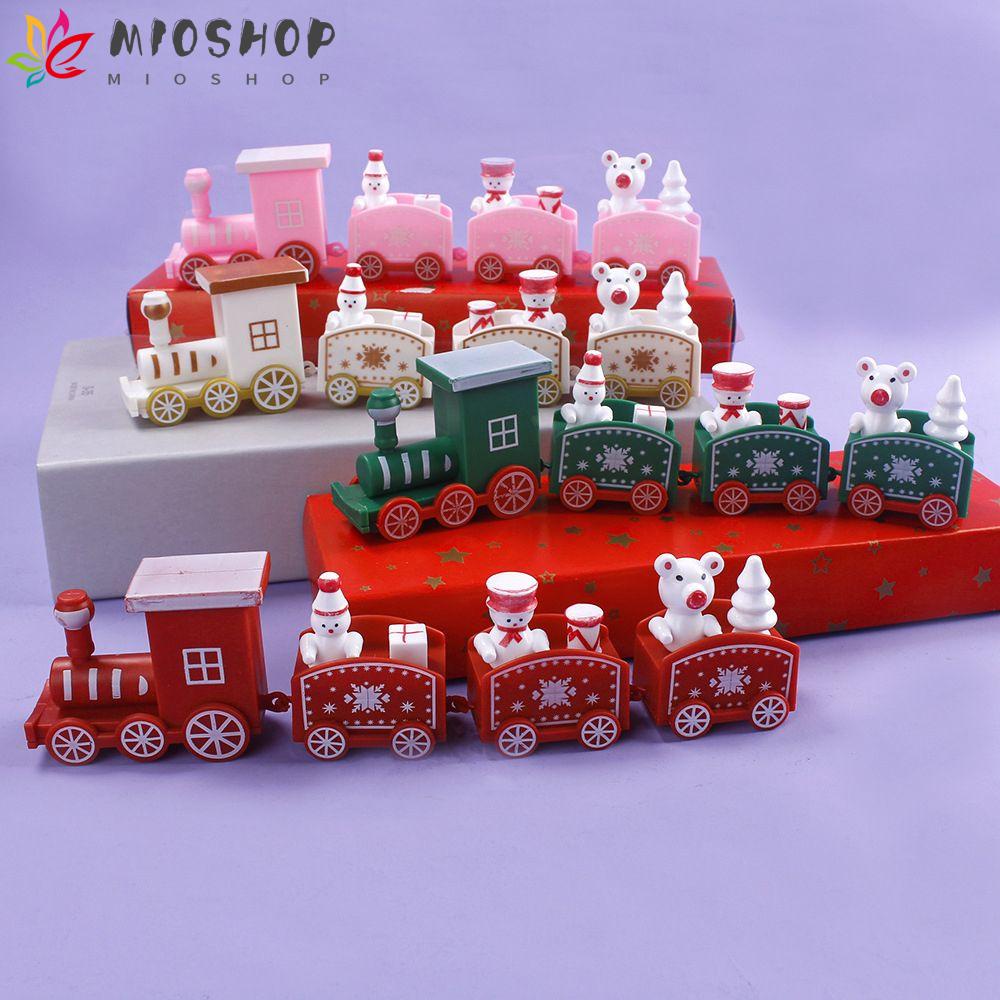 Xe Lửa Bằng Nhựa Trang Trí Giáng Sinh