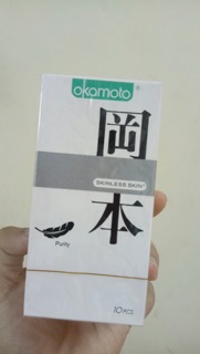 Bao cao su siêu mỏng Okamoto Purity - hộp 10 chiếc