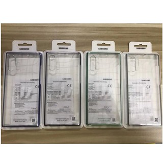 Ốp lưng Clear Cover Cho Galaxy Note 10 Plus/ Note 10+ Viền Màu