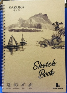 SỔ SKETCH BOOK SAKURA CỠ B4(A3 thiếu)