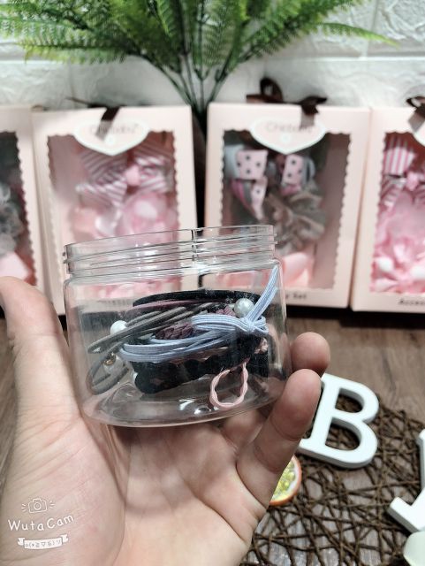 Hộp 12 Chun buộc tóc quốc dân, dây buộc tóc cực đẹp cực bền