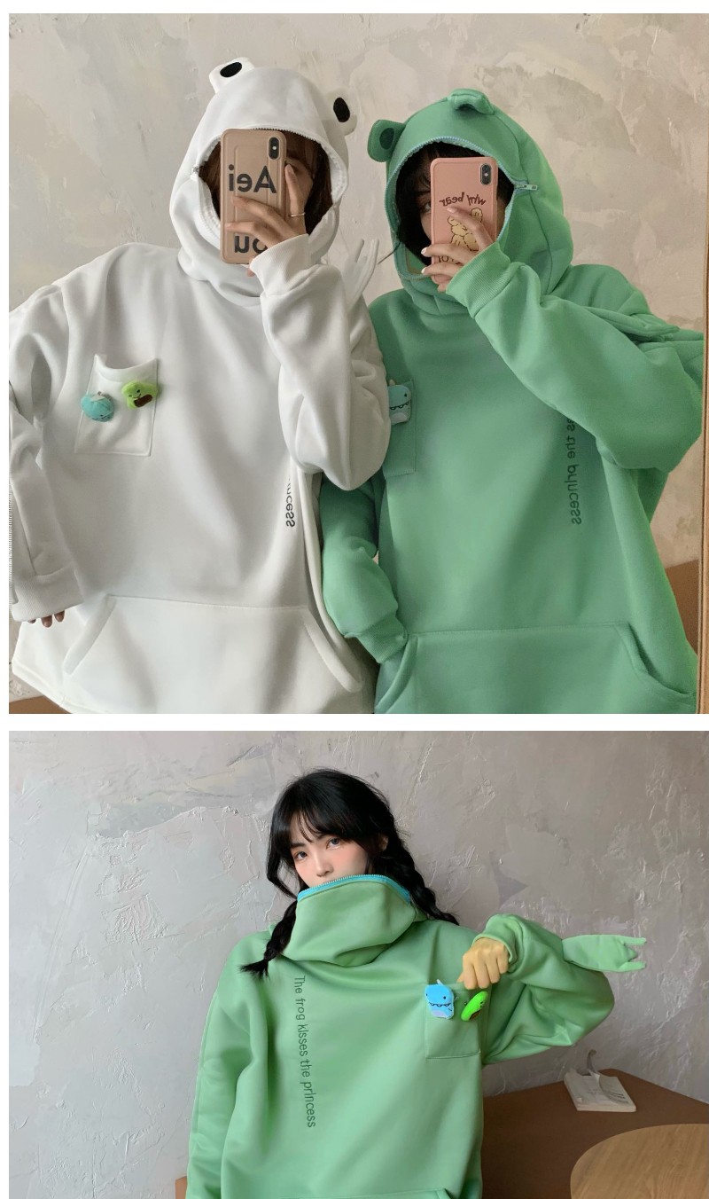 Áo Hoodie Nữ Kiểu Dáng Thời Trang Phong Cách Hàn Quốc | BigBuy360 - bigbuy360.vn