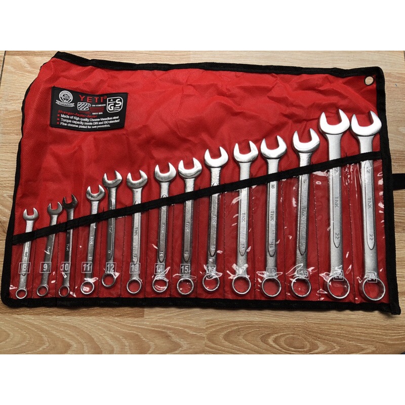 BỘ CỜ LÊ 14 MÓN TỪ 8-24mm PRIDE