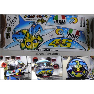 Tem Mũ bảo hiểm Fullface AGV