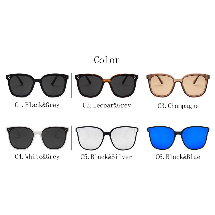 Kính râm oversize thời trang cao cấp cho nam / nữ Samjune