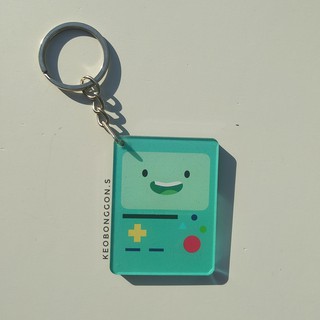 Móc khoá mica robot BMO Adventure Time (Giờ Phiêu Lưu)