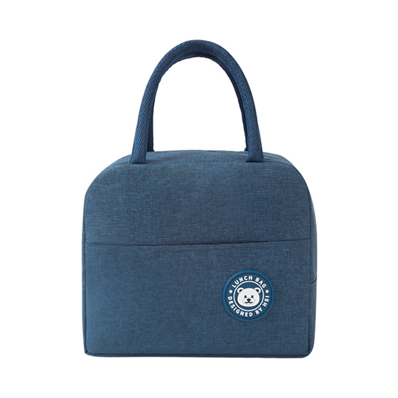 Túi Đựng Hộp Cơm Trưa Lót Giấy Nhôm Dày Giữ Nhiệt Tiện Dụng