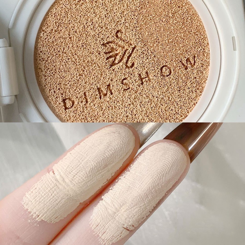 Phấn nước 2 lõi DIMSHOW tự nhiên che khuyết điểm Super Light Radiance Skin Perfecting Cushion BB Cream 15g DIMS01