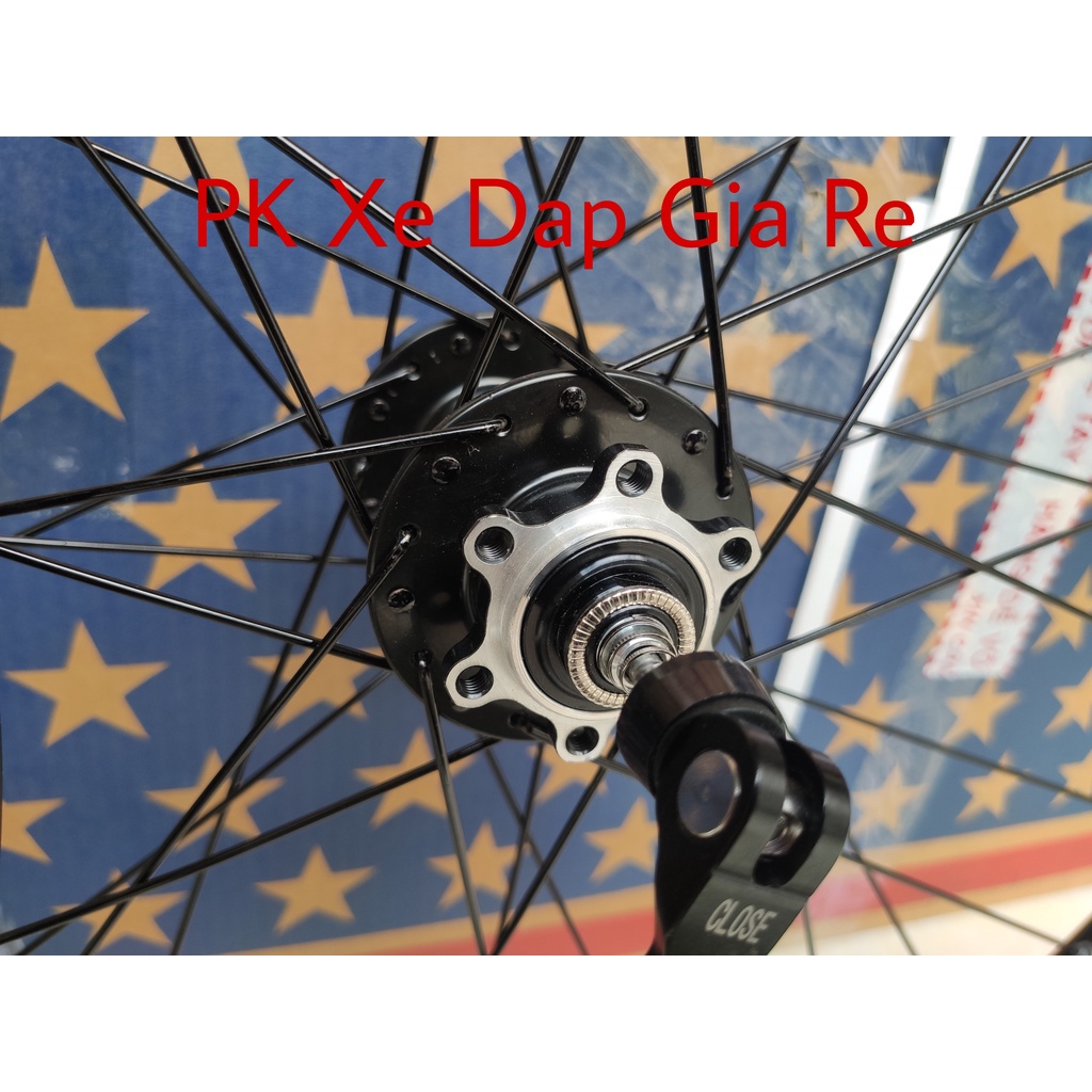 Bộ vành xe đạp địa hình bánh 26 - 27.5 - 29 inch sử dụng moay ơ chạy bạc đạn, cối nổ, líp thả 8-9-10-11 tầng
